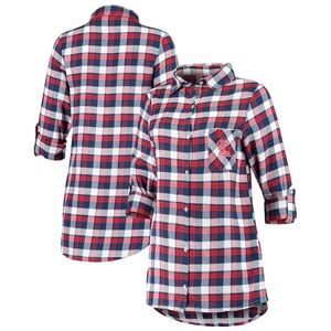 NWT Women’s Ole Miss Rebels Flannel Nightshirt/Nightgown~XL~Embroidered Logo~$50